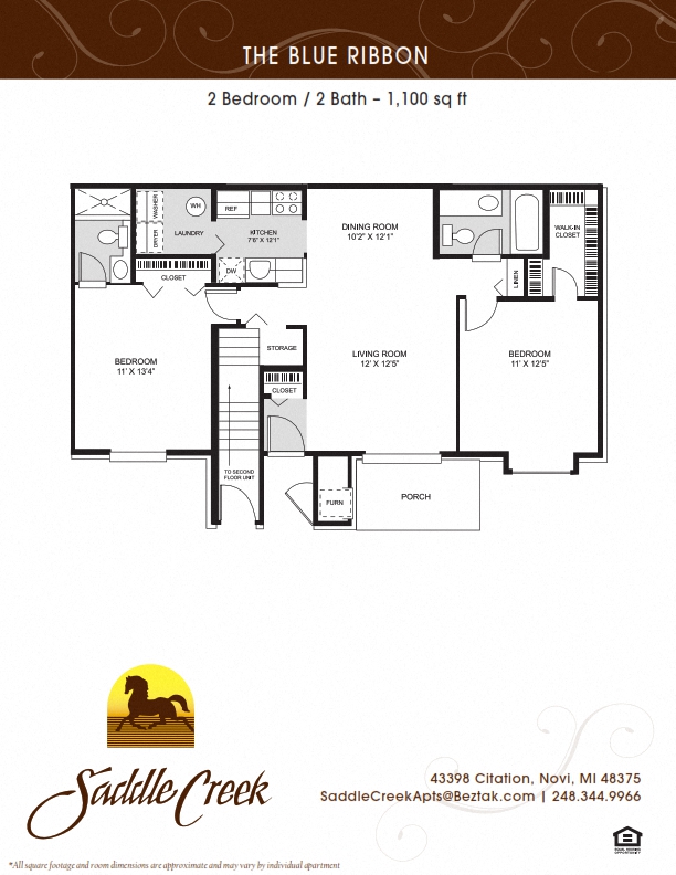 Blue Ribbon floor plan